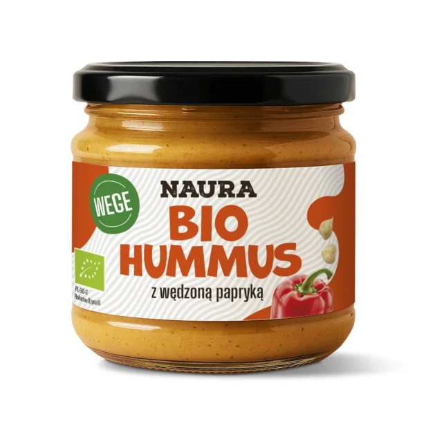 Hummus marchewkowy z wędzoną papryką BIO 190 g