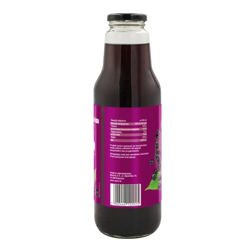 Sok z czarnego bzu 750 ml