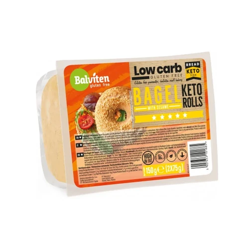 Bajgle KETO z sezamem bezglutenowe 150 g