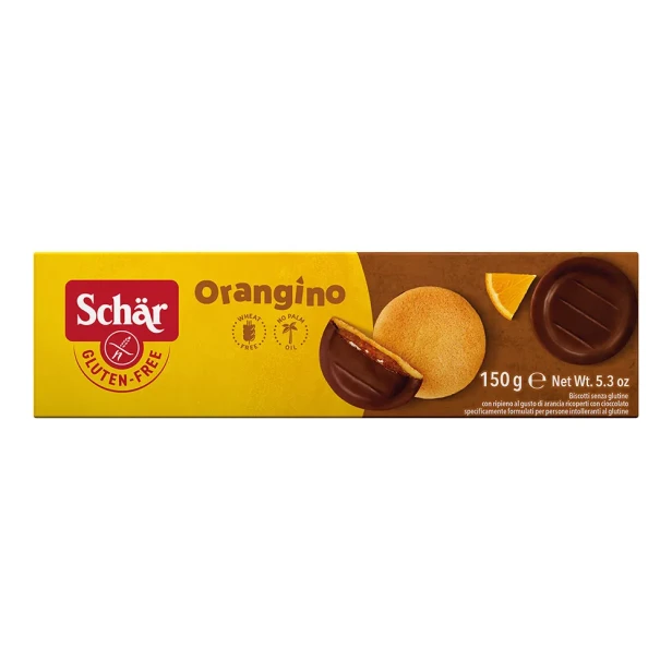 Biszkopty z galaretką Orangino bezglutenowe 150 g