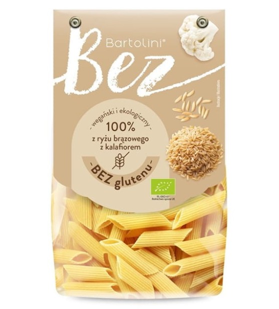 Makaron z brązowego ryżu z kalafiorem BIO BEZGLUTENOWY 250g