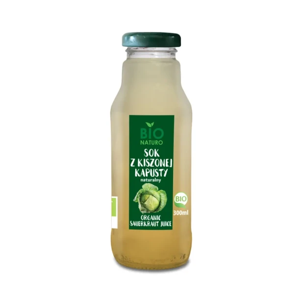 Sok z kiszonej kapusty naturalny BIO 300 ml