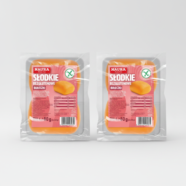 Bułeczki bezglutenowe słodkie 2x80g