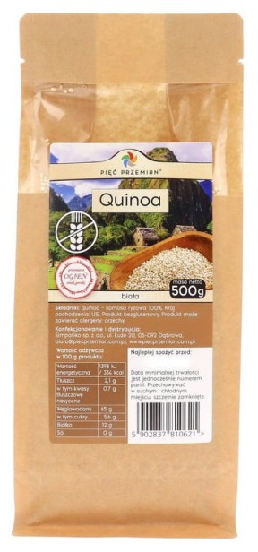 Quinoa biała - komosa ryżowa 500g