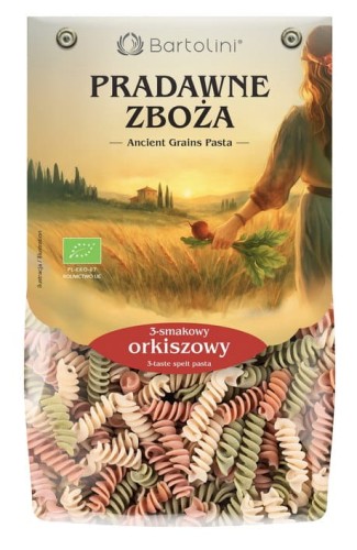 Makaron orkiszowy 3-smakowy BIO 250g