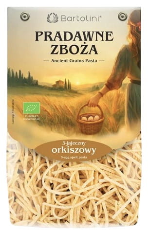 Makaron orkiszowy 3-jajeczny kluska BIO 250g