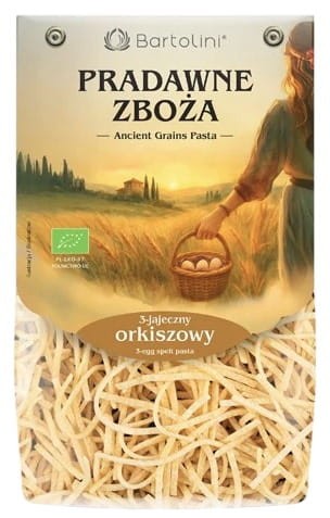Makaron orkiszowy 3-jajeczny kluska BIO 250g