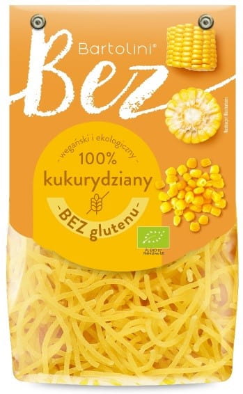 Makaron kukurydziany krajanka BEZGLUTEGOWY BIO 250g