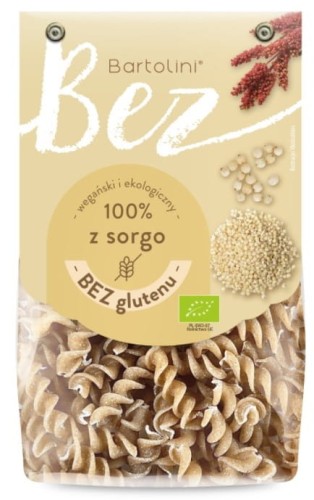 Makaron z sorgo świderek BEZGLUTENOWY BIO 250g