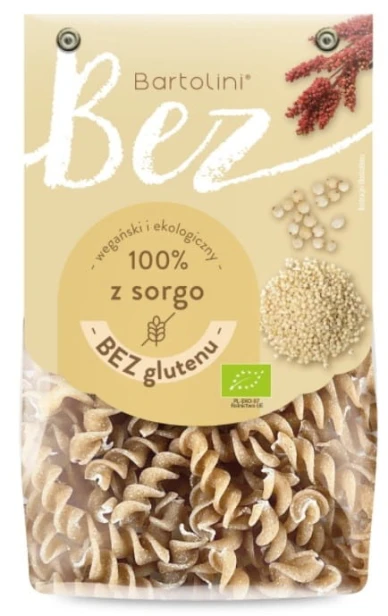 Makaron z sorgo świderek BEZGLUTENOWY BIO 250g